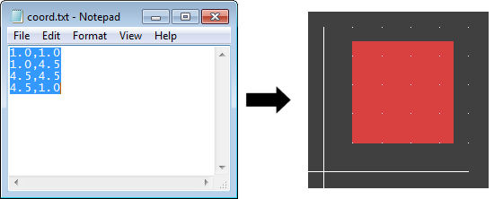 BAE Version 7.8: Clipboard - Coordinate Transfer