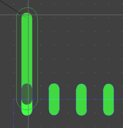 BAE Version 8.0: Layout Editor: Trace Width to Pad Dimension Adjustement through s Key