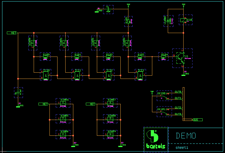 Figure 2-8: SCM Sheet Demo/Sheet1